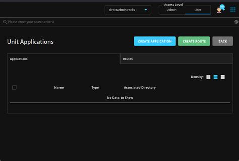 Nginx Unit | Directadmin Docs