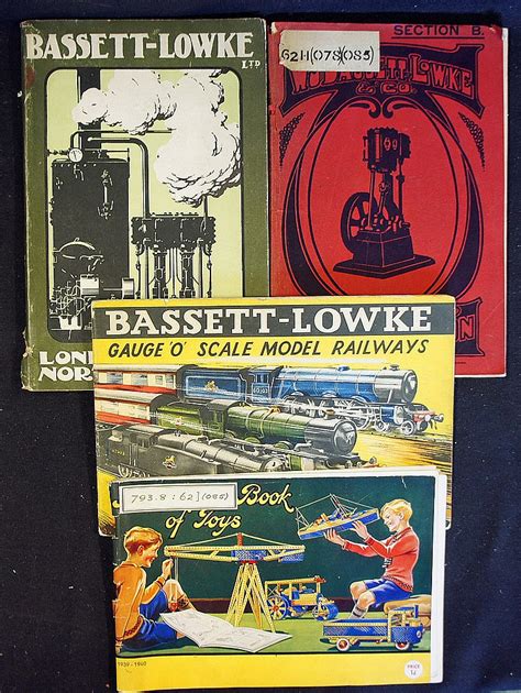 Bassett Lowke Catalogues to include 1907/8 Section B Northam