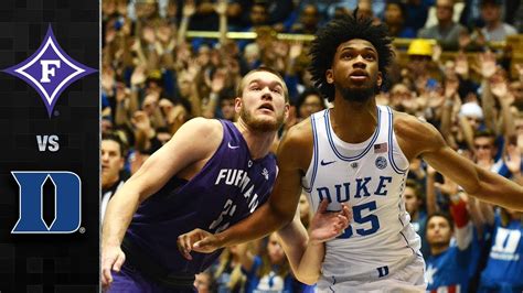 Duke vs Furman Basketball Highlights (2017) - YouTube