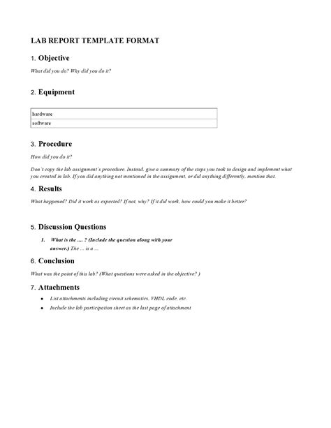 🌱 Lab report format. Lab Report: 3 Templates & Format Examples. 2022-10-17