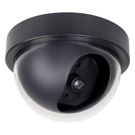 Fake Outdoor Dummy Dome Security Camera with Motion Sensor and LED Light-in Surveillance Cameras ...