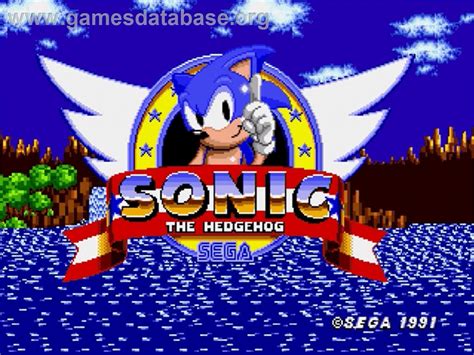 Sonic The Hedgehog - Sega Genesis - Games Database