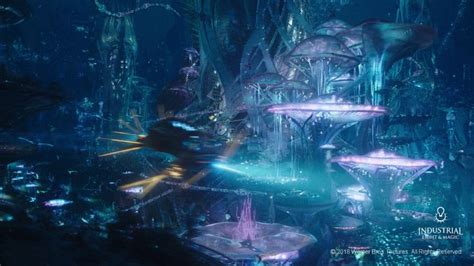 ArtStation - Atlantis in Aquaman, Rohit Nayak | Aquaman, Atlantis, Fantasy city