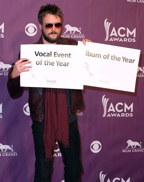 Eric Church Picture 26 - 48th Annual ACM Awards - Press Room