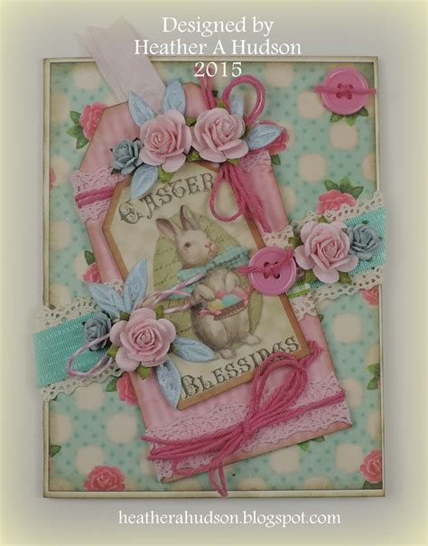 Heather A Hudson: Easter Blessings Card