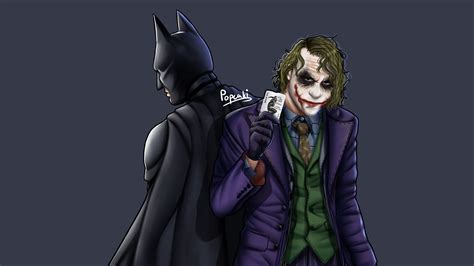 Cool Batman And Joker Wallpaper