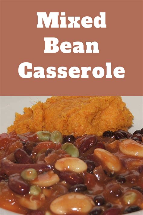 Mixed Bean Casserole - Catering-Online | Recipe | Vegetarian main meals ...