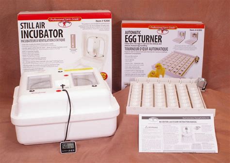 Little Giant Basic Egg Incubator Combo Kit Turner Hatching Eggs Poultry Chicken - Incubators