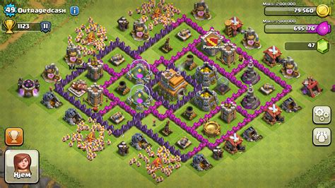 Clash of Clans Tips : Town Hall level 7 Layouts (part 2)