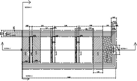 Top view plan of silt trap | Download Scientific Diagram