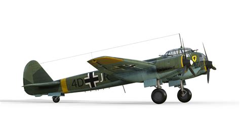 Junkers Ju 88 Bomber - 3D Model by citizensnip