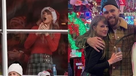 Taylor Swift enjoys a 'wife moment' as family joins Travis Kelce for Kansas City Christmas ...