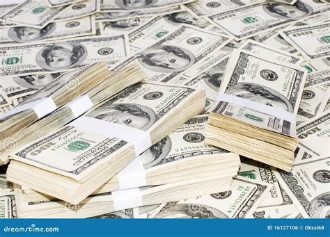 Stacks Of Money Royalty Free Stock Image - Image: 16127106