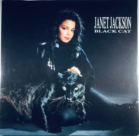 Janet Jackson - Black Cat (1990, Vinyl) | Discogs