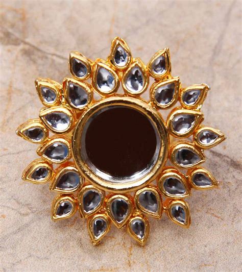 STATEMENT KUNDAN RINGS - POSH BY RATHORE - 40515