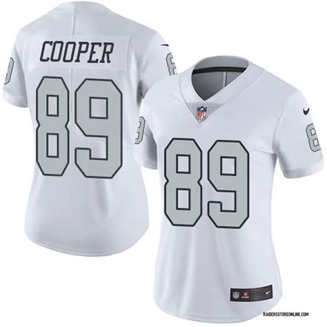 Nike Amari Cooper Oakland Raiders Women's Limited White Color Rush Jersey