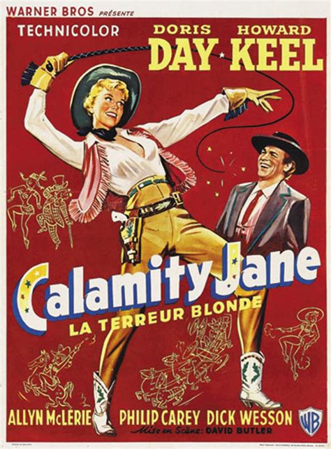 Calamity Jane Doris Day 1953 Movie Poster Reprint 18x12 Inches Approx ...