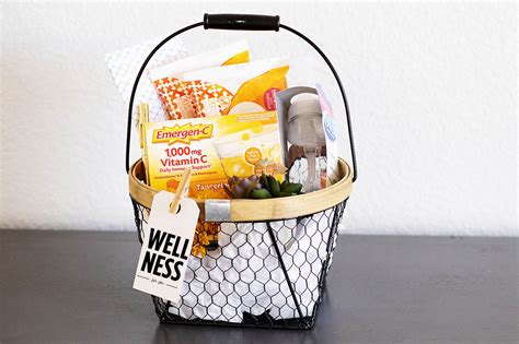 Wellness Gift Basket Idea - All for the Memories