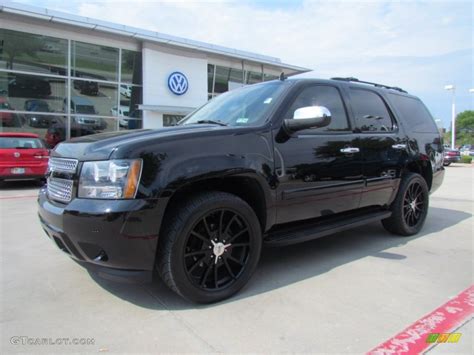 2007 Black Chevrolet Tahoe LTZ #54418757 Photo #7 | GTCarLot.com - Car Color Galleries