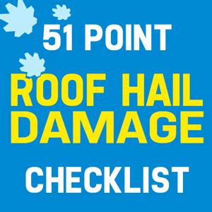 Roof Hail Damage: 51 Things to Look For (To Spot Damage on Your Roof)