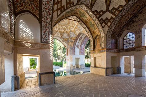 Fin Garden in Kashan, Iran stock photo. Image of iran - 181468154