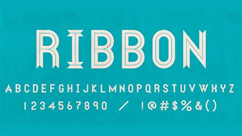 25 Free Ribbon Fonts to Download - Hongkiat