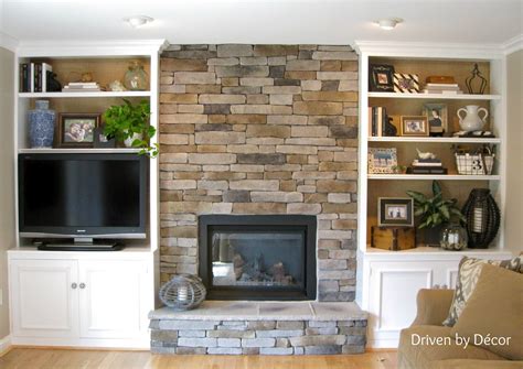 Stone Fireplace Pictures Built Ins