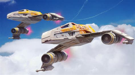 ArtStation - E-Wing ( Rendering - Compositing )