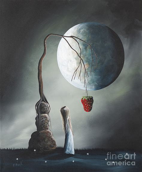 Gothic Fantasy Art By Shawna Erback So Tempting Painting by Shawna Erback