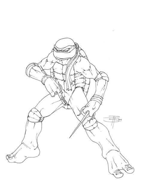 TmnT: Raph pen sketch by FooRay on DeviantArt