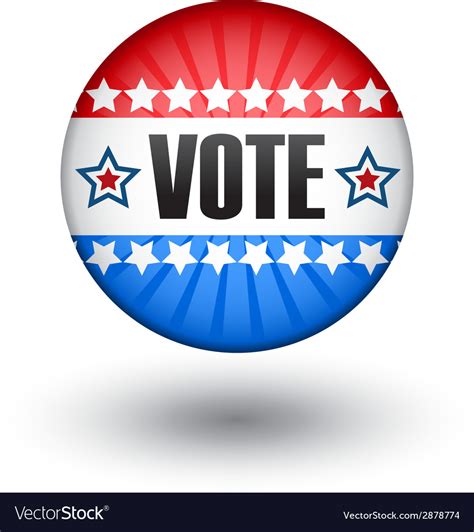 Usa vote sign Royalty Free Vector Image - VectorStock