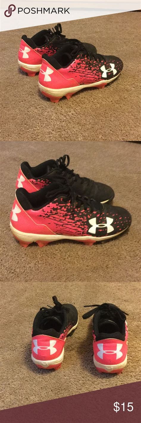 Under Armour Softball Cleats Youth Girls Size 2.5 | Under armour shoes ...