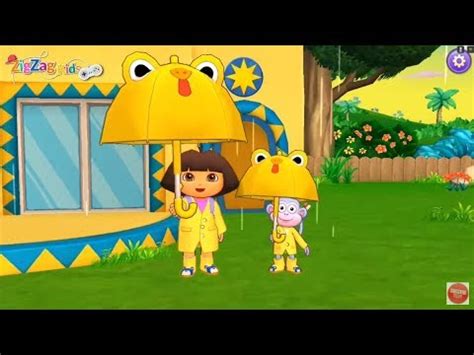 Dora Exploradora | The Rainy Day Adventure | Aventureira | ZigZag - YouTube