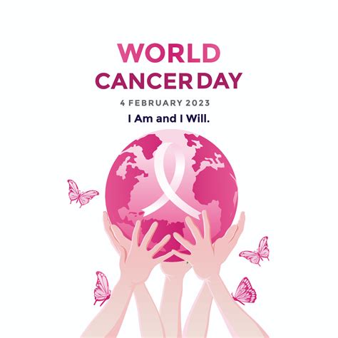 World Cancer Day Campaign logo. World Cancer Day poster or banner ...