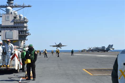 As USS Gerald R. Ford Nears Shock Trials, Carrier Remains Busy With ...