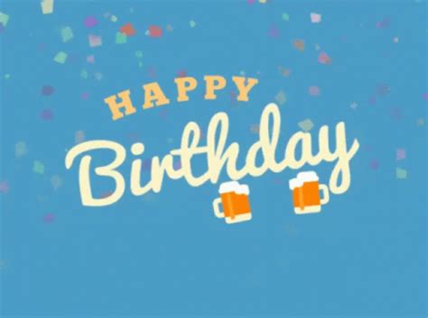 Happy Birthday Cheers GIF - HappyBirthday Cheers Celebrate - Discover & Share GIFs