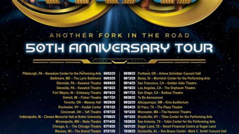 Kansas' 2023-2024 North American 50th Anniversary Tour: See the Dates ...