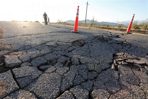 Shaken by powerful South California earthquakes people take stock of damage - India Today