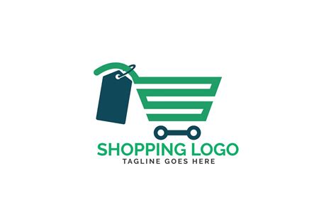 Shopping cart logo design. (244357) | Logos | Design Bundles