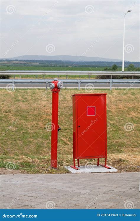 Fire Hydrant Box stock image. Image of equipment, outdoors - 201547963