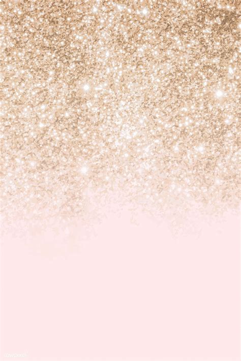 Download premium illustration of Pink and gold glittery pattern background # ...