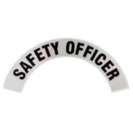 Safety Officer Reflective Decal