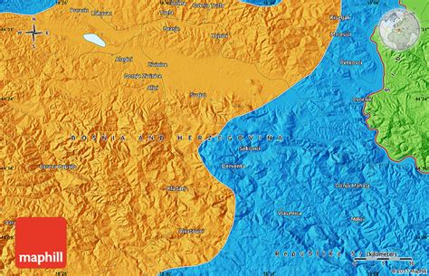 Political Map of Loznica