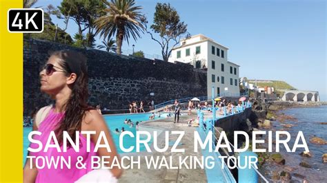 Santa Cruz, Madeira, Portugal | Town & Beach Walking Tour 4K - YouTube