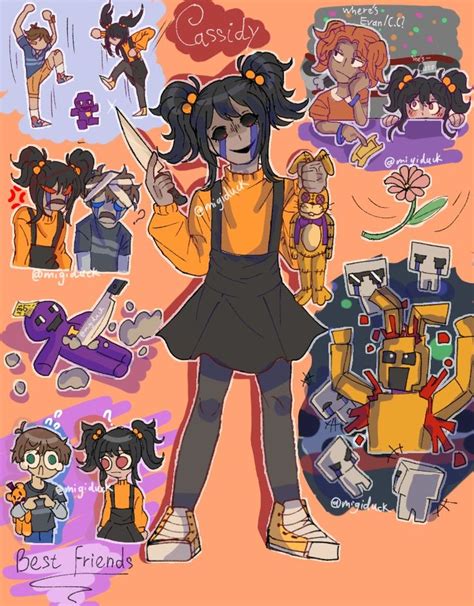 Cassidy fnaf | Fnaf, Fnaf drawings, Anime fnaf