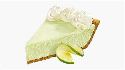 Key Lime Pie Slice Clipart