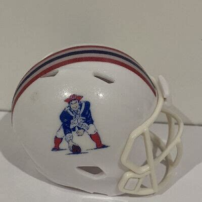 Custom pocket pro helmet NFL New England Patriots throwback 2022 | eBay