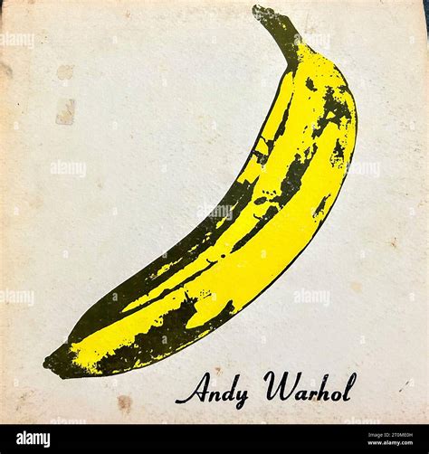 Detail, Vinyl Album Cover, Andy Warhol Design, Banana, Lou Reed and the Velvet Underground, 1967 ...