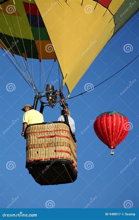 Hot Air Balloon Ride Closeup Royalty Free Stock Photography - Image: 948817