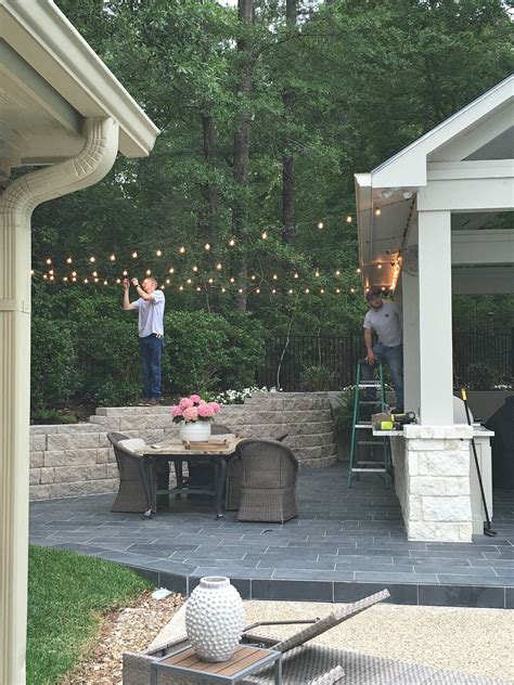 Quick Tips for Hanging Outdoor String Lights